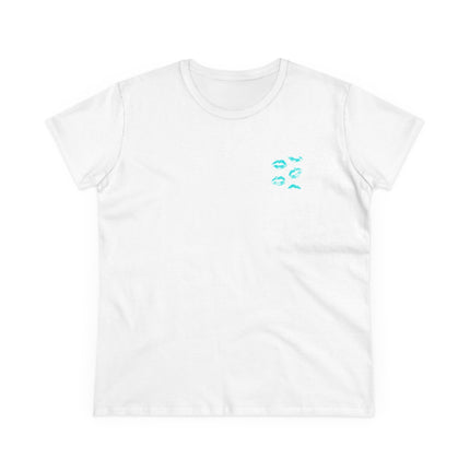 Sandy Toes Salty Kisses Women's Midweight Cotton Tee