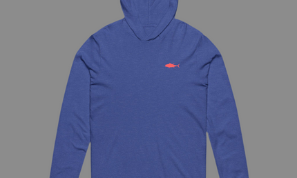 Tuna Inspired Unisex Hooded Long Sleeve Tee