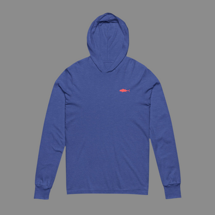 Tuna Inspired Unisex Hooded Long Sleeve Tee