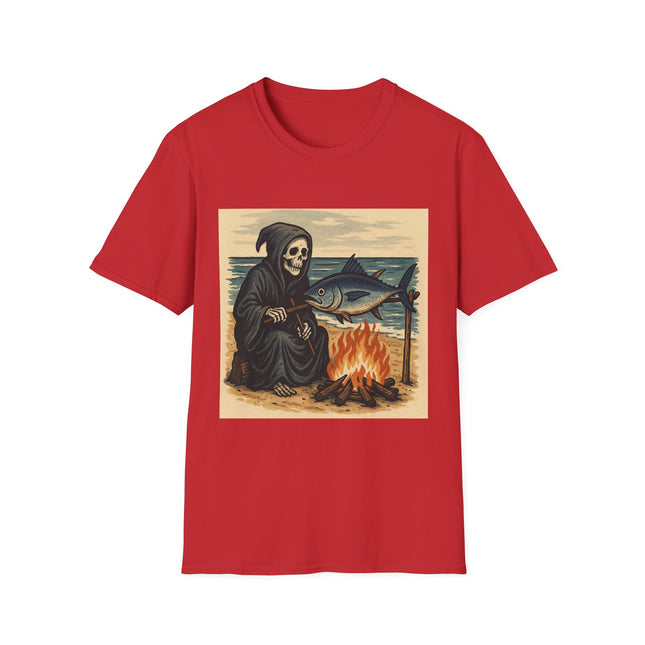 Grim Reaper Halloween Holiday Unisex Graphic T