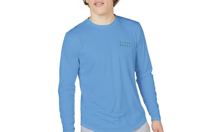 Stay Salty Tuna Graphic Performance Long Sleeve Fishing Shirt SPF50