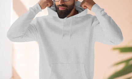 Bigfoot Beach Fishing Fleece Hoodie