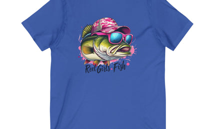 Reel Girls Fish V-Neck Tee