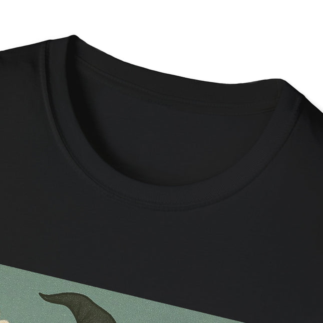 Witch Jet Ski Halloween Holiday Unisex Graphic Tee
