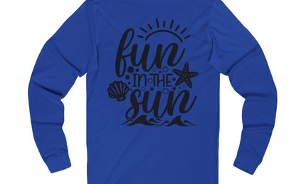 Fun in the Sun Long Sleeve Unisex Tee for Beach Lovers
