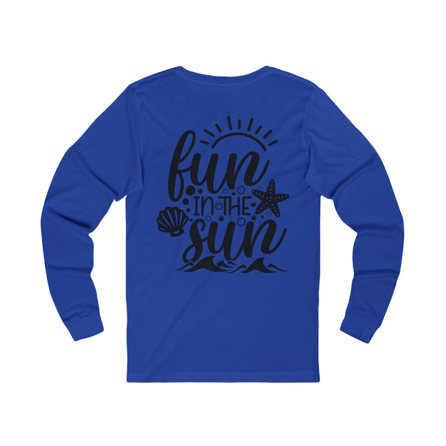 Fun in the Sun Long Sleeve Unisex Tee for Beach Lovers