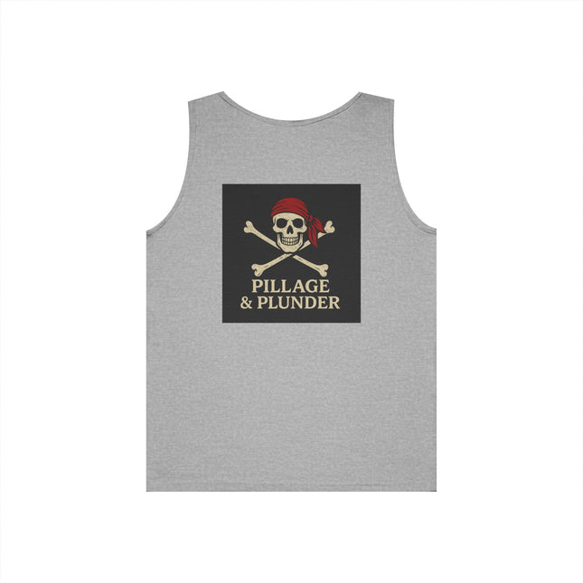 Pirate Pillage & Plunder Fishing Tank Top
