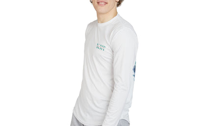 Stay Salty Tuna Graphic Performance Long Sleeve Fishing Shirt SPF50