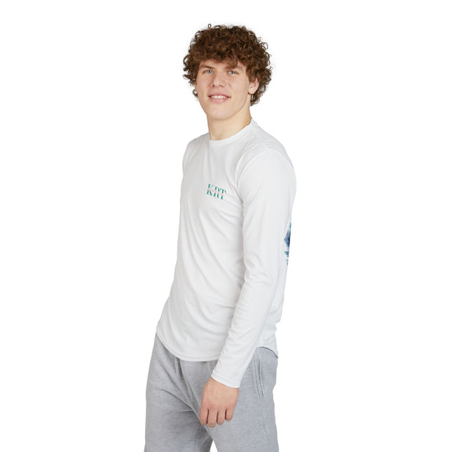 Stay Salty Tuna Graphic Performance Long Sleeve Fishing Shirt SPF50
