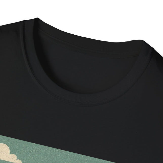 Grim Reaper Boat Halloween Holiday Unisex Graphic Tee
