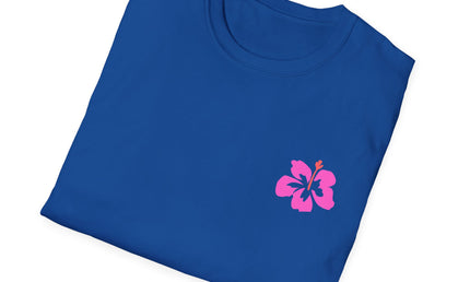 Aloha Hibiscus Tropical Summer Tee
