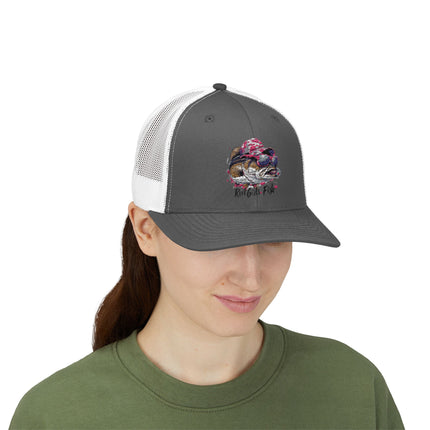 Real Girls Fish Snapback Cap