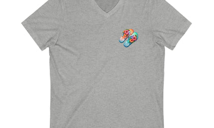Flip Flop Fiesta V-Neck Tee