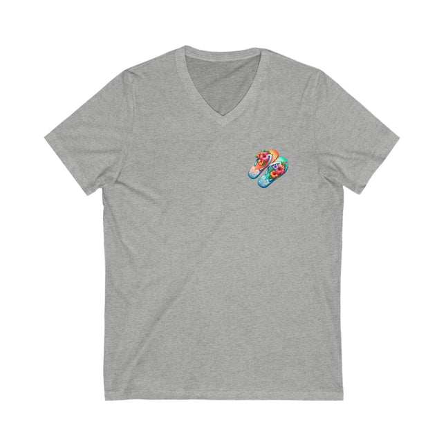 Flip Flop Fiesta V-Neck Tee