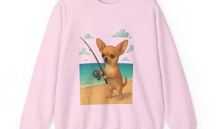 Chihuahua fishing Sweatshirt