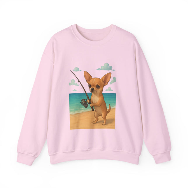 Chihuahua fishing Sweatshirt