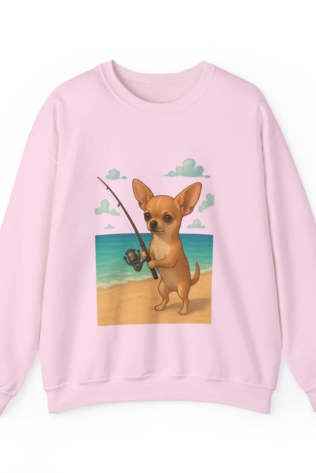 Chihuahua fishing Sweatshirt