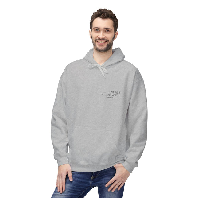 Red, White & Bruh Fishing Hoodie