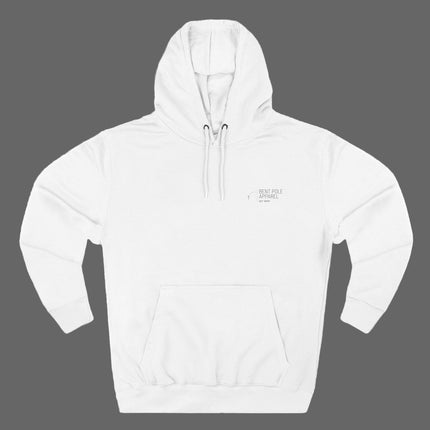 Hooked for Life Fishing Fleece Hoodie