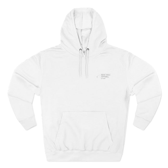 Hooked for Life Fishing Fleece Hoodie