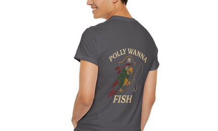 Parrot Pirate Themed Unisex Tee