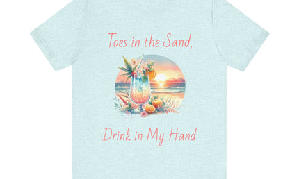 Toes in the Sand Tropical Tee