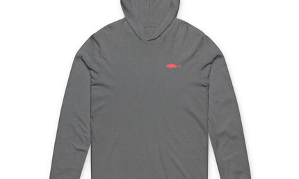 Tuna Inspired Unisex Hooded Long Sleeve Tee
