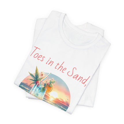 Toes in the Sand Tropical Tee