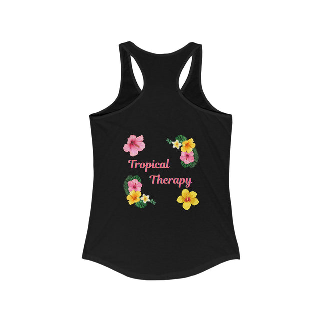 Tropical Therapy Women's Racerback Tank