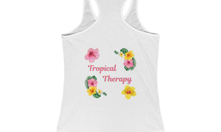 Tropical Therapy Women's Racerback Tank