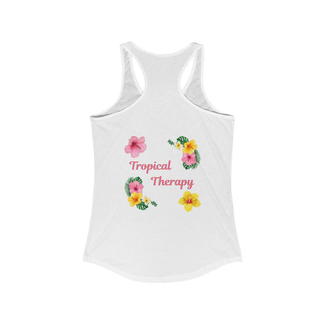 Tropical Therapy Women's Racerback Tank