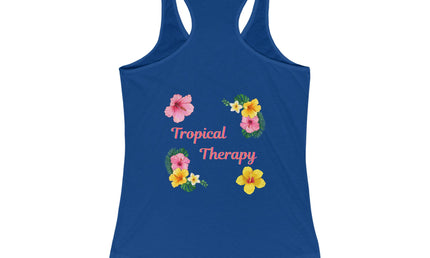 Tropical Therapy Women's Racerback Tank