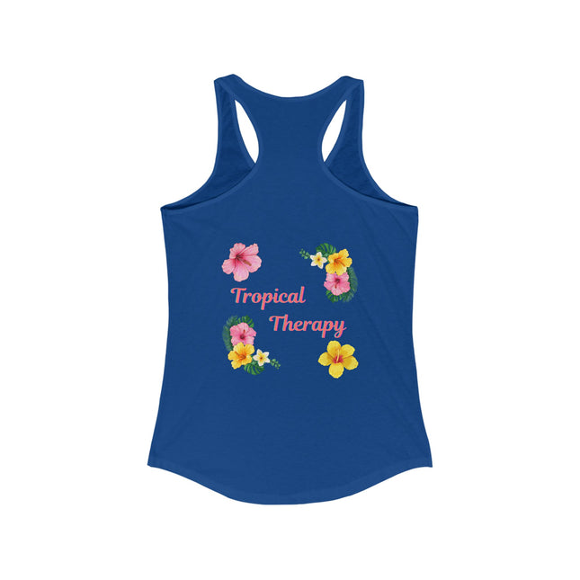 Tropical Therapy Women's Racerback Tank