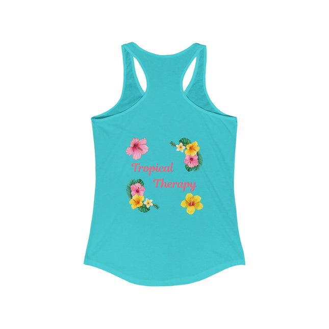 Tropical Therapy Women's Racerback Tank