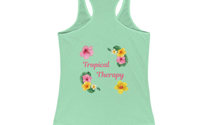 Tropical Therapy Women's Racerback Tank
