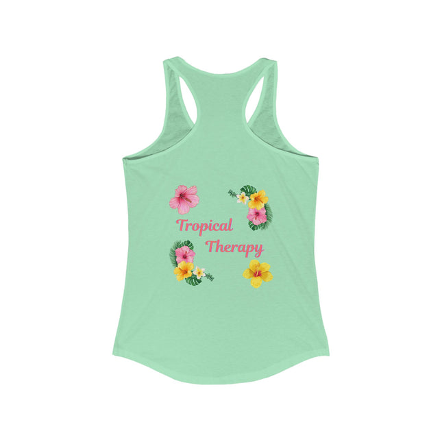 Tropical Therapy Women's Racerback Tank