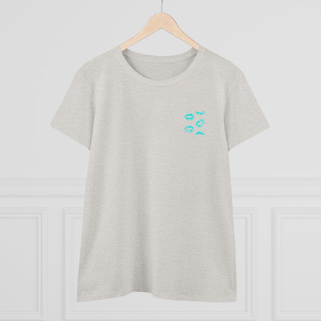 Sandy Toes Salty Kisses Women's Midweight Cotton Tee