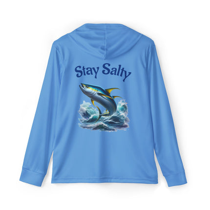 Tuna Stay Salty Graphic Performance Hoodie Shirt UPF+50