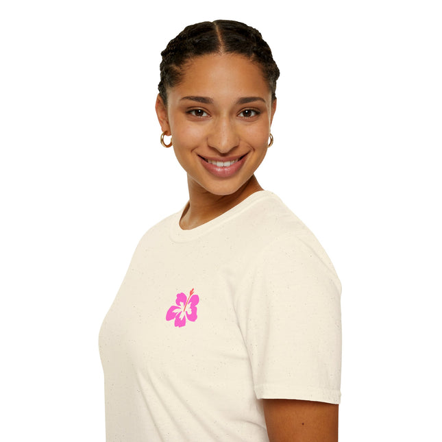 Aloha Hibiscus Tropical Summer Tee