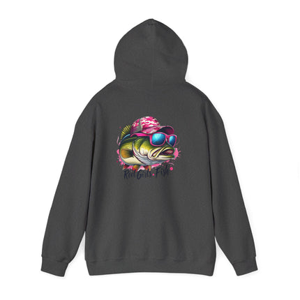 Real Girls Fish Hoodie, Unisex Sweatshirt