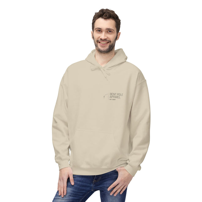 Red, White & Bruh Fishing Hoodie
