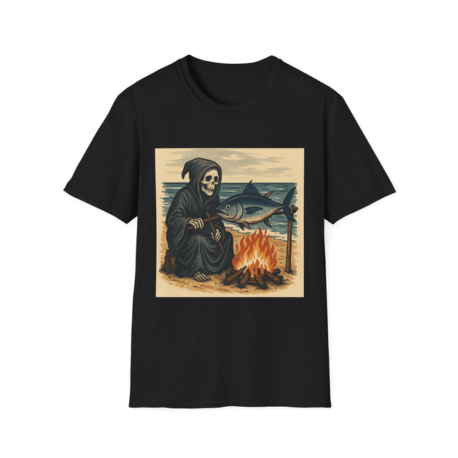 Grim Reaper Halloween Holiday Unisex Graphic T