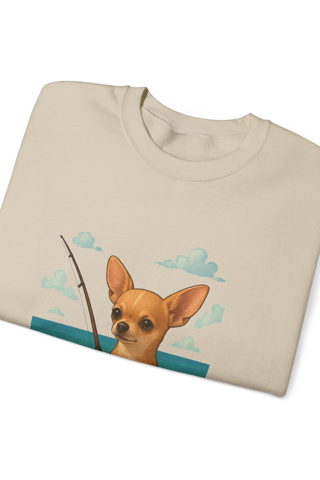 Chihuahua fishing Sweatshirt