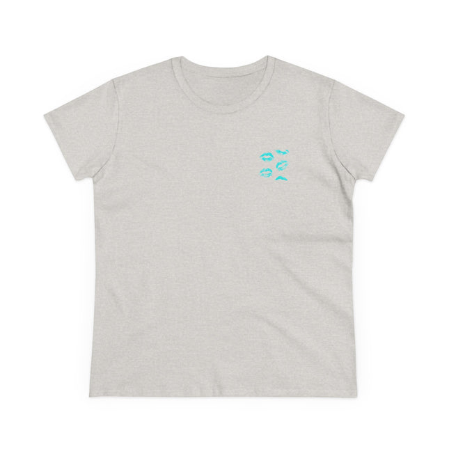 Sandy Toes Salty Kisses Women's Midweight Cotton Tee