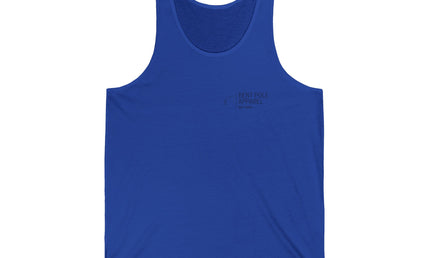 Tuna Fishing Themed Unisex Jersey Tank Top