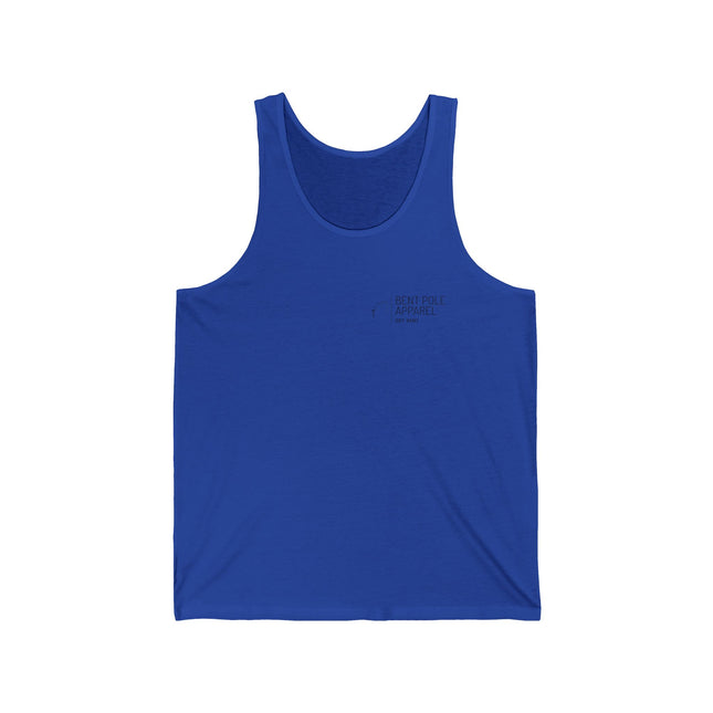 Tuna Fishing Themed Unisex Jersey Tank Top