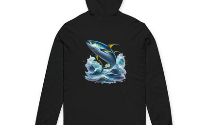 Tuna Inspired Unisex Hooded Long Sleeve Tee