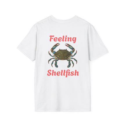Feeling Shellfish Unisex Softstyle T-Shirt, Crabby Graphic