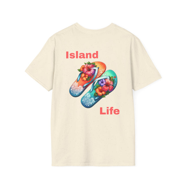 Island Life Flip Flop T-Shirt, Summer Vibes Tee