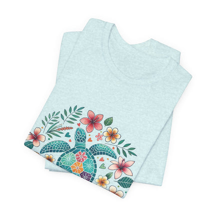 Flowery Turtle Graphic Tee